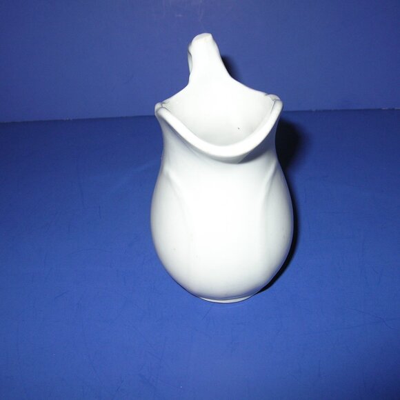 ANTIQUE 1800’s WHITE IRONSTONE PITCHER K.T.&K. Makers MINT!!! OLD!! 4.5"Tall  A - Picture 4 of 7